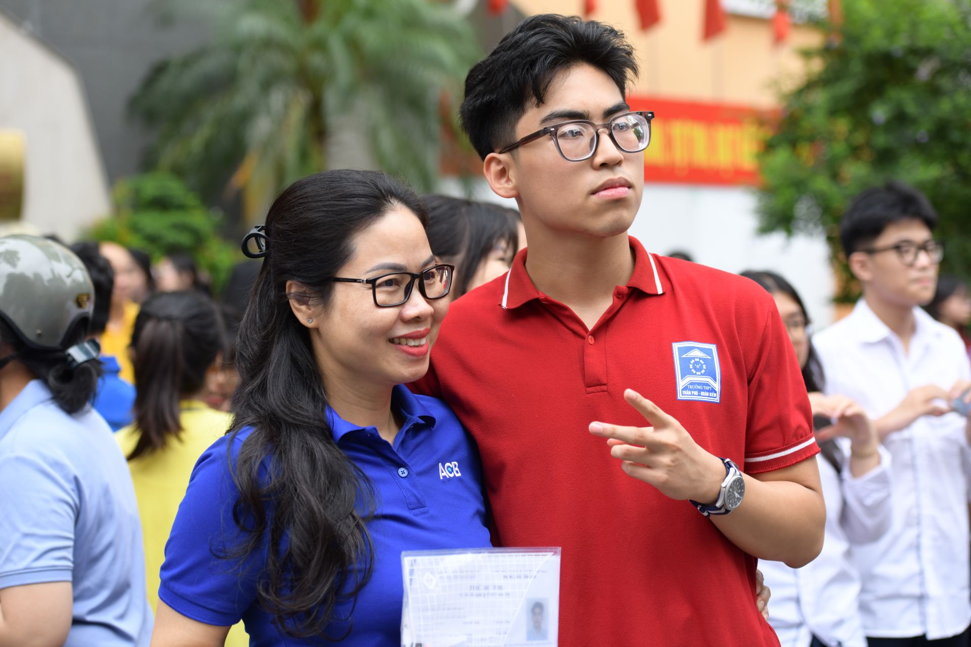 Ghi lại những khoảnh khắc trong kỳ thi quan trọng bậc nhất trong đời học sinh