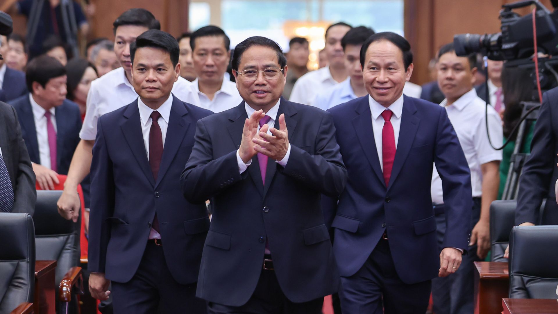 Thủ tướng Phạm Minh Chính: Hợp nhất Hải Phòng - Hải Dương tạo thành cực tăng trưởng vùng