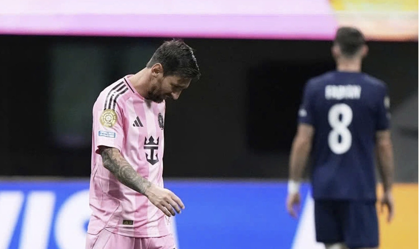 Messi trong trận Inter Miami thua PSG Messi trong trận Inter Miami thua PSG
