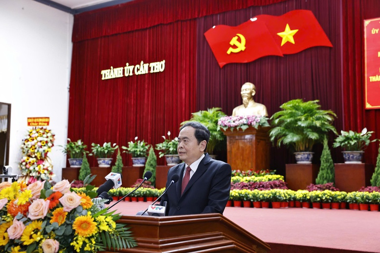 Chủ tịch Quốc hội Trần Thanh Mẫn phát biểu tại sự kiện Chủ tịch Quốc hội Trần Thanh Mẫn phát biểu tại sự kiện