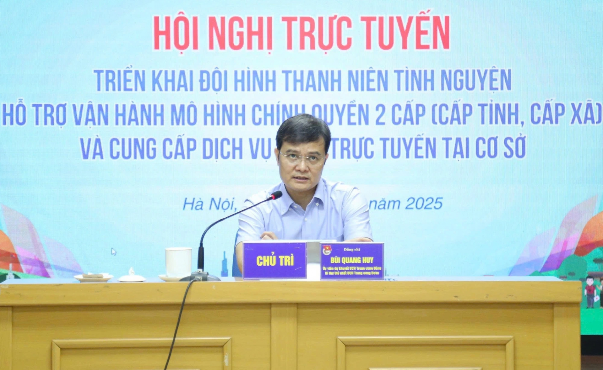 Anh Bùi Quang Huy, Uỷ viên dự khuyết BCH Trung ương Đảng, Bí thư thứ nhất Trung ương Đoàn kết luận Hội nghị Anh Bùi Quang Huy, Uỷ viên dự khuyết BCH Trung ương Đảng, Bí thư thứ nhất Trung ương Đoàn kết luận Hội nghị