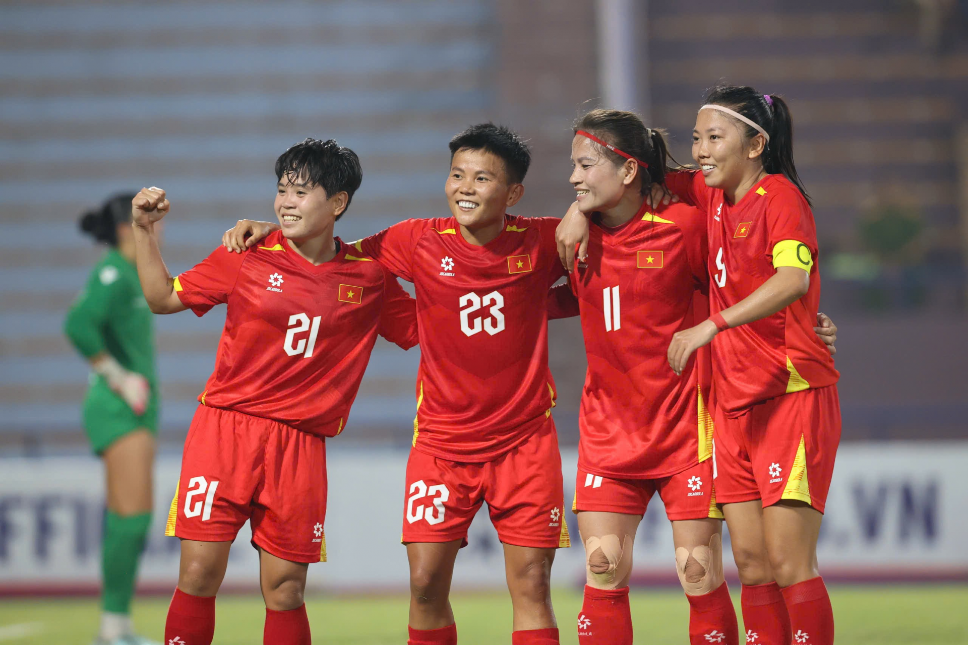 ĐT nữ Việt Nam chính thức giành vé vào VCK Asian Cup nữ 2026 ĐT nữ Việt Nam chính thức giành vé vào VCK Asian Cup nữ 2026