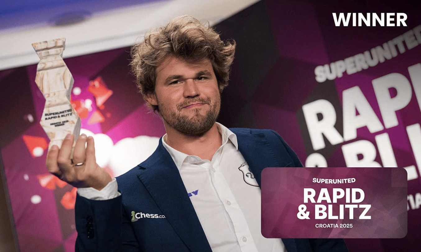 Magnus Carlsen vô địch Grand Chess Tour ở Zagreb, Croatia. Magnus Carlsen vô địch Grand Chess Tour ở Zagreb, Croatia.