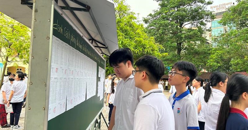 Thêm 1.132 học sinh Hà Nội trúng tuyển bổ sung vào lớp 10 công lập
