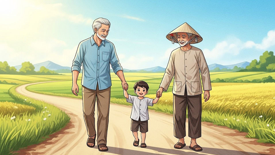 Truyện ngắn: Ông nội và ông ngoại