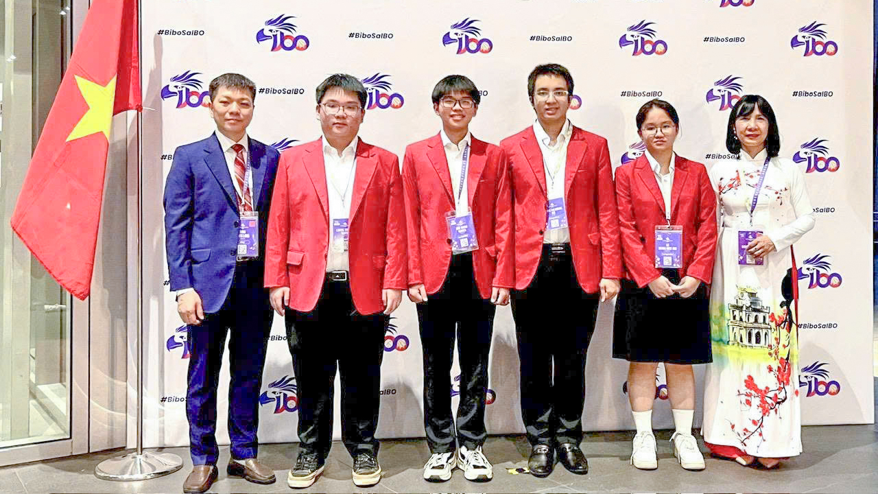 Việt Nam giành thành tích cao tại Olympic Sinh học Quốc tế 2025