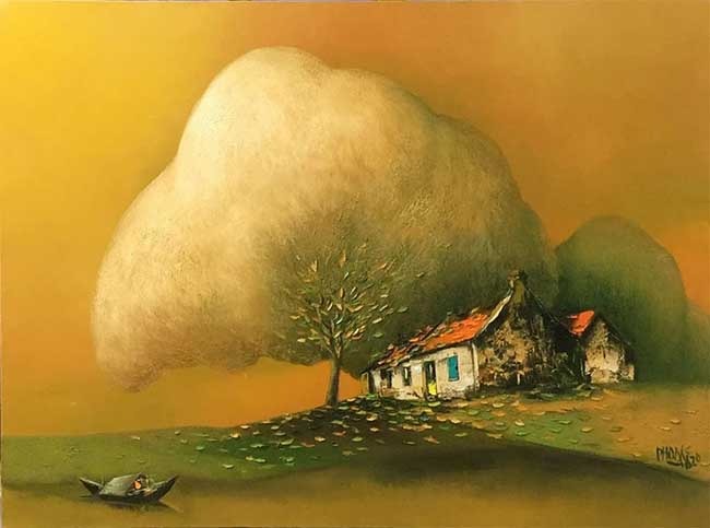 Tranh của họa sĩ Đào Hải Phong Tranh của họa sĩ Đào Hải Phong