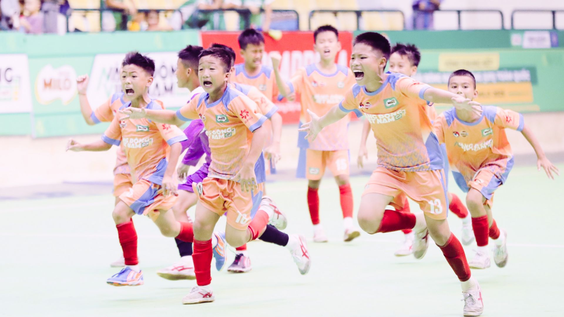 VCK Giải bóng đá Nhi đồng (U11) Toàn quốc Cúp Nestlé MILO 2025: Xác định 4 cái tên vào vòng bán kết