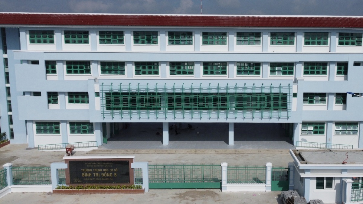 Việc xây dựng thêm trường được TP. Hồ Chí Minh chú trọng