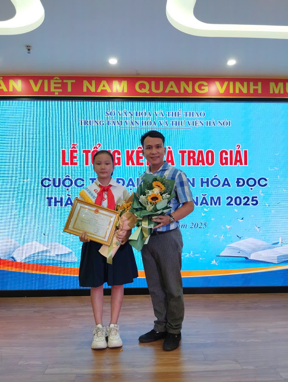 Bài dự thi của Thảo Nguyên đã xuât sắc giành giải Nhì Bài dự thi của Thảo Nguyên đã xuât sắc giành giải Nhì