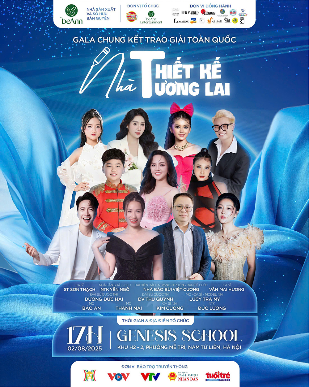 Gala Chung kết cuộc thi “Nhà thiết kế tương lai” năm 2025 với sự góp mặt của dàn khách mời nổi tiếng