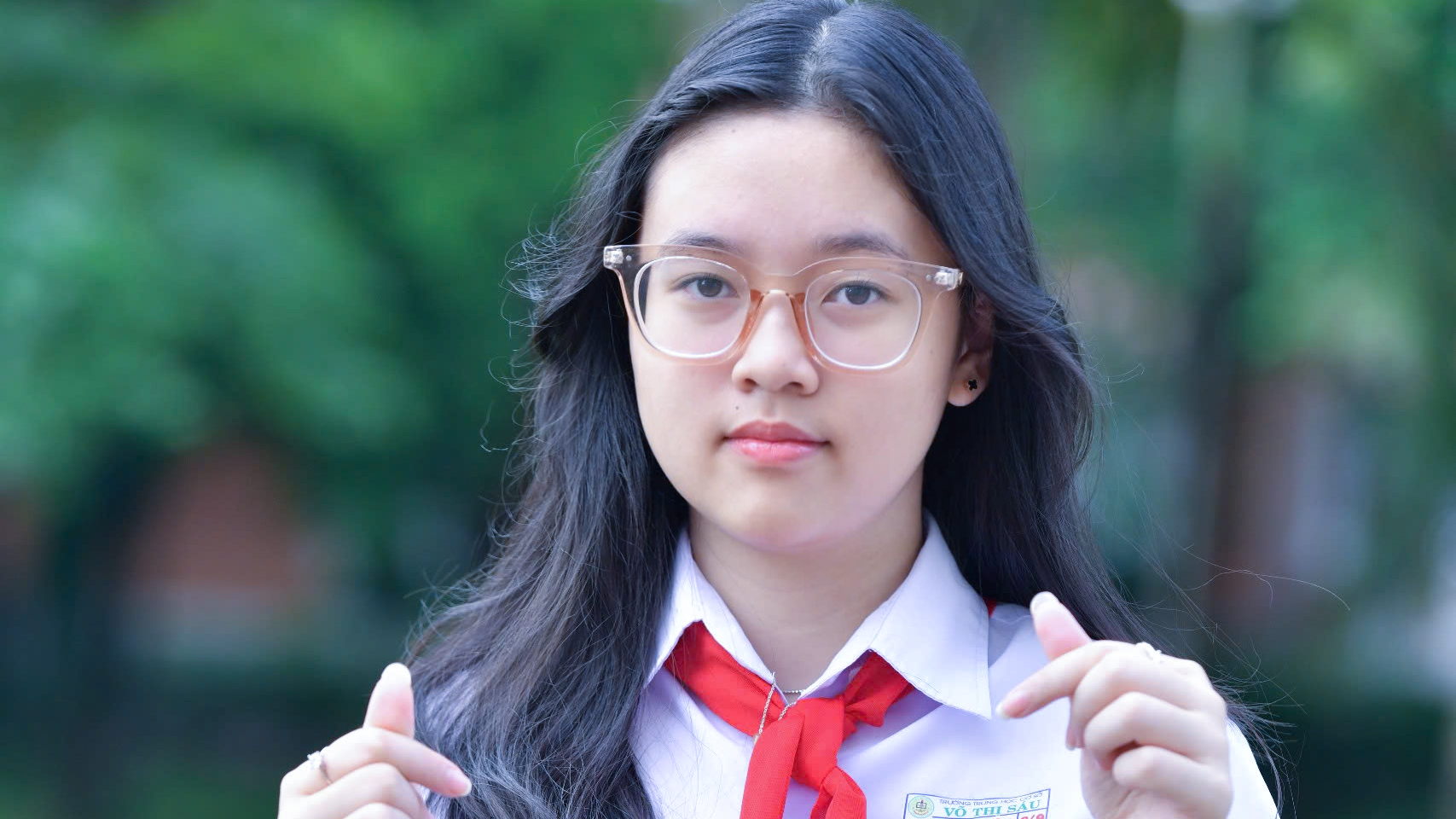 Chân dung nữ sinh Đoàn Ngọc Bảo Hân Chân dung nữ sinh Đoàn Ngọc Bảo Hân
