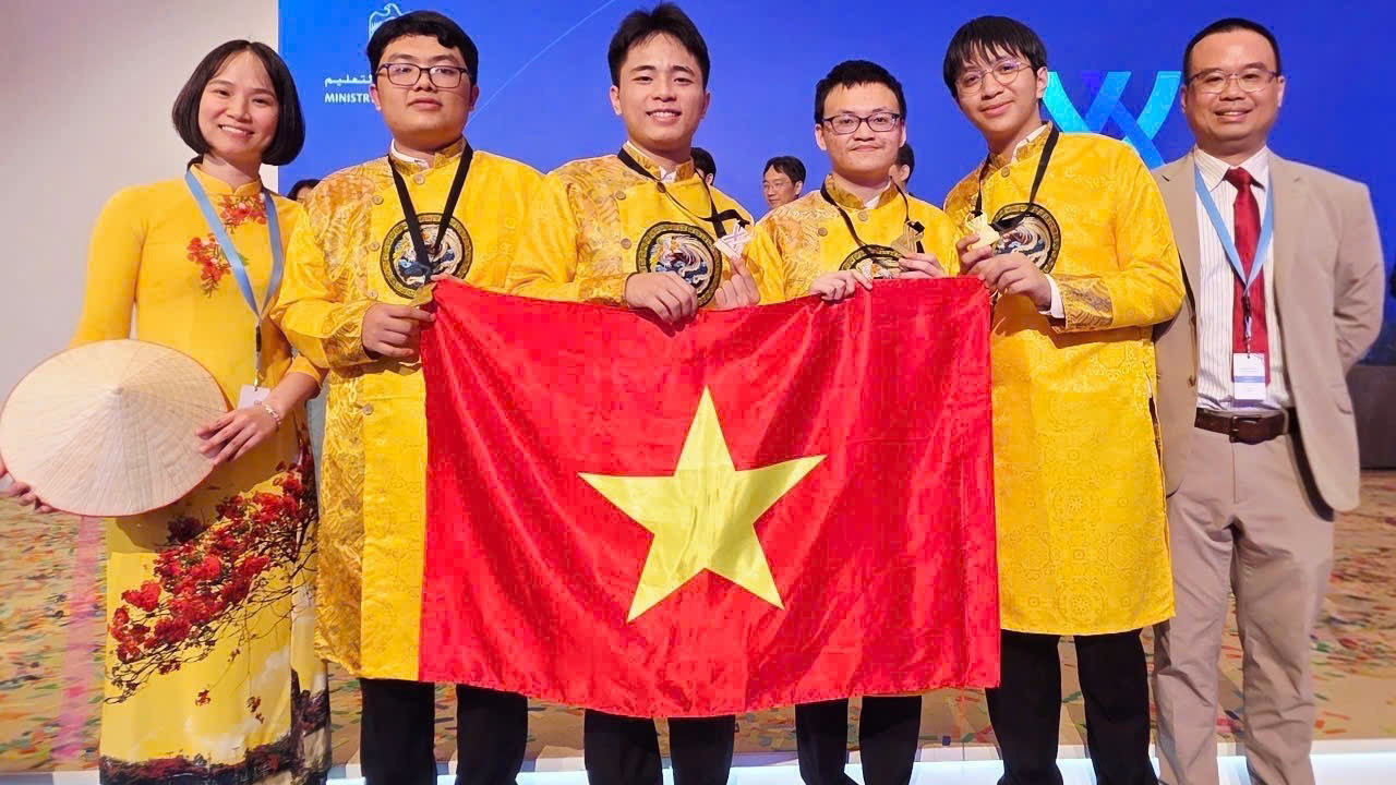 Olympic quốc tế 2025: Việt Nam tiếp tục giữ vững vị thế tốp đầu thế giới