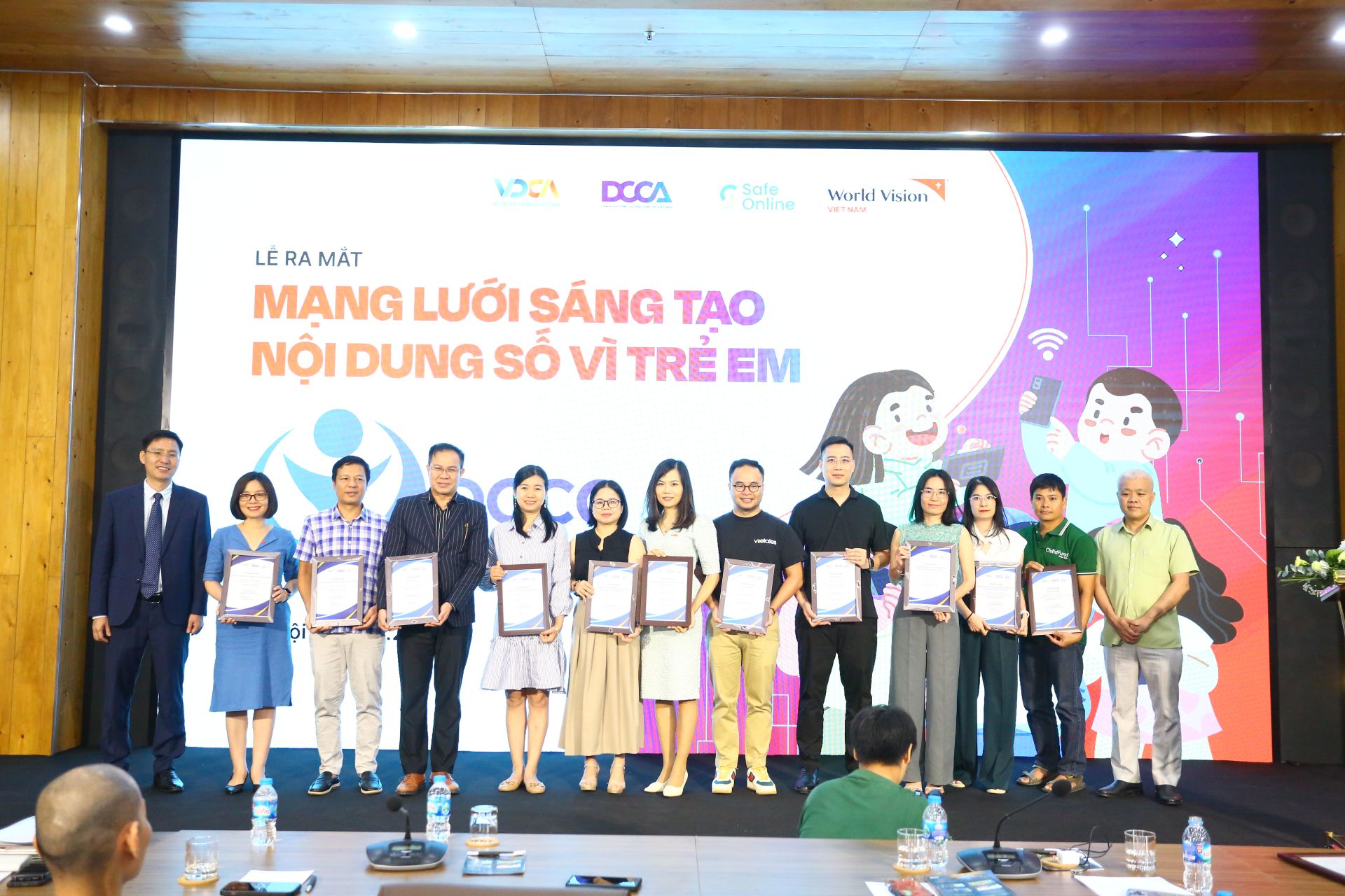 Lễ ra mắt Mạng lưới sáng tạo Nội dung số vì trẻ em