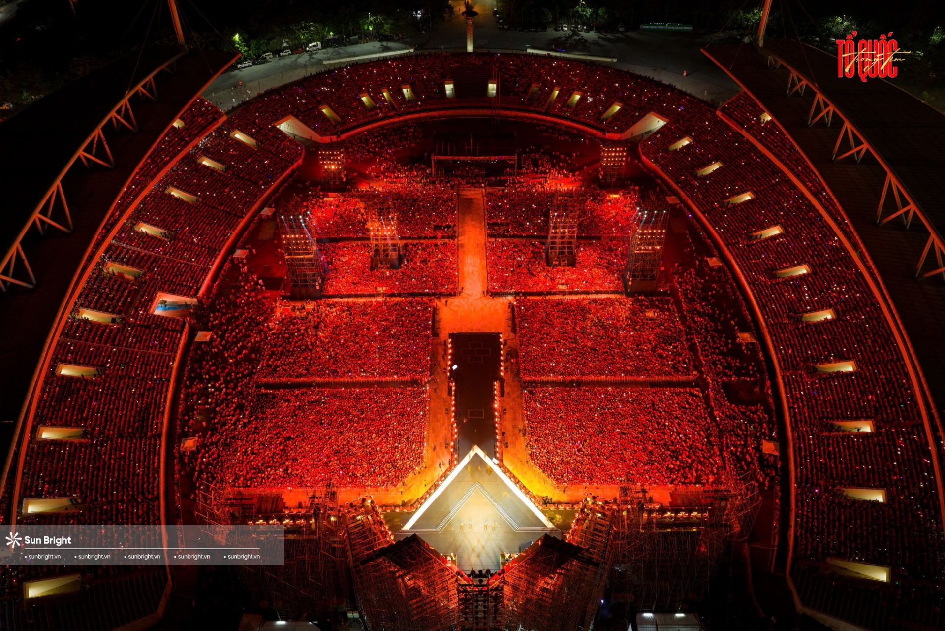 50.000 khán giả đã về với sân Mỹ Đình, đón xem concert 