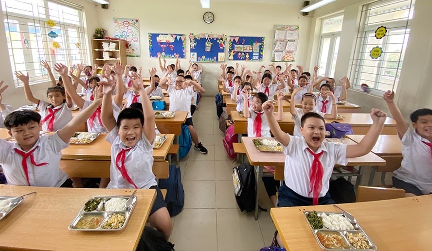 Hà Nội triển khai chính sách hỗ trợ bữa ăn bán trú cho học sinh tiểu học từ năm học 2025 – 2026