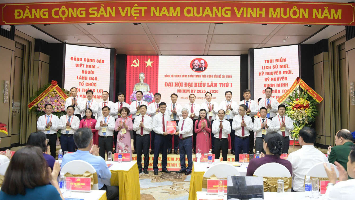 Anh Bùi Quang Huy được chỉ định làm Bí thư Đảng ủy Trung ương Đoàn nhiệm kỳ 2025 - 2030