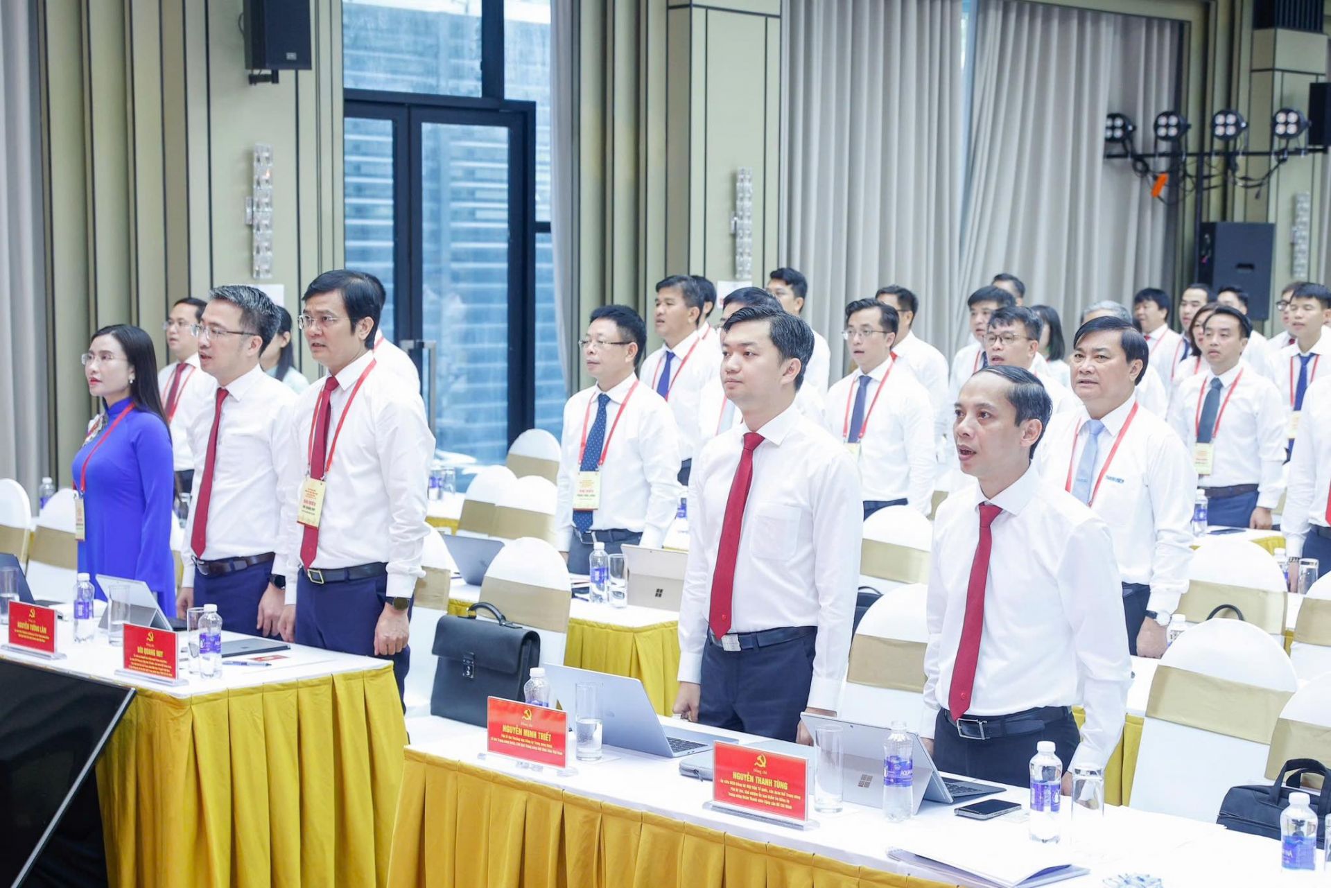 Đại hội có sự tham dự của 147 đại biểu đại diện hơn 900 đảng viên đang sinh hoạt tại 12 tổ chức Đảng trực thuộc Đại hội có sự tham dự của 147 đại biểu đại diện hơn 900 đảng viên đang sinh hoạt tại 12 tổ chức Đảng trực thuộc
