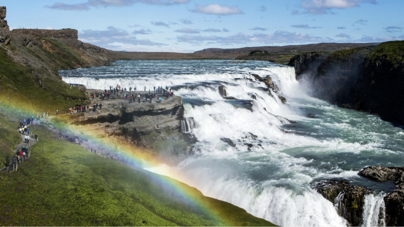 Thác Gullfoss.