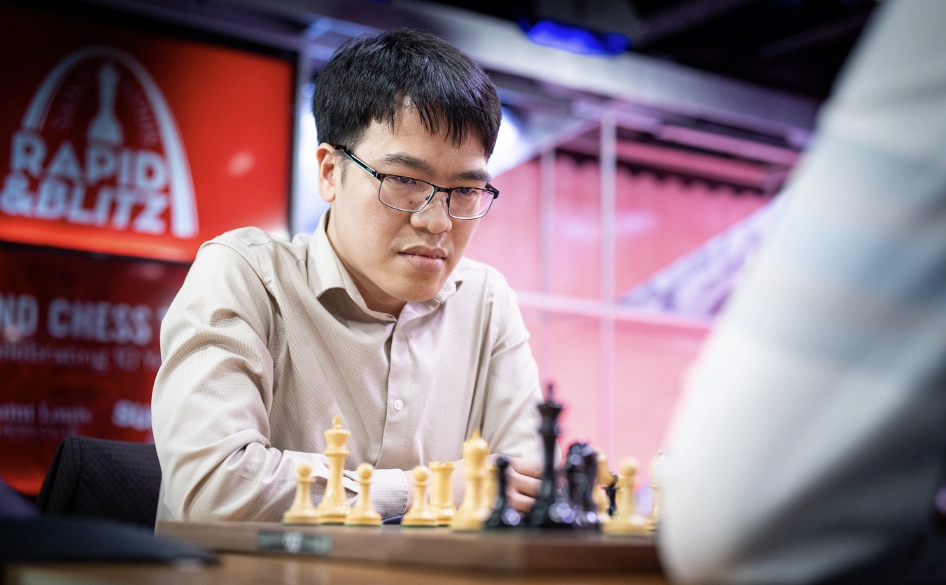 Lê Quang Liêm hạ Vua cờ thế giới Gukesh tại Grand Chess Tour 2025
