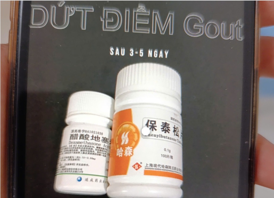 Hình ảnh loại thuốc cấm bệnh nhân mua trên mạng xã hội