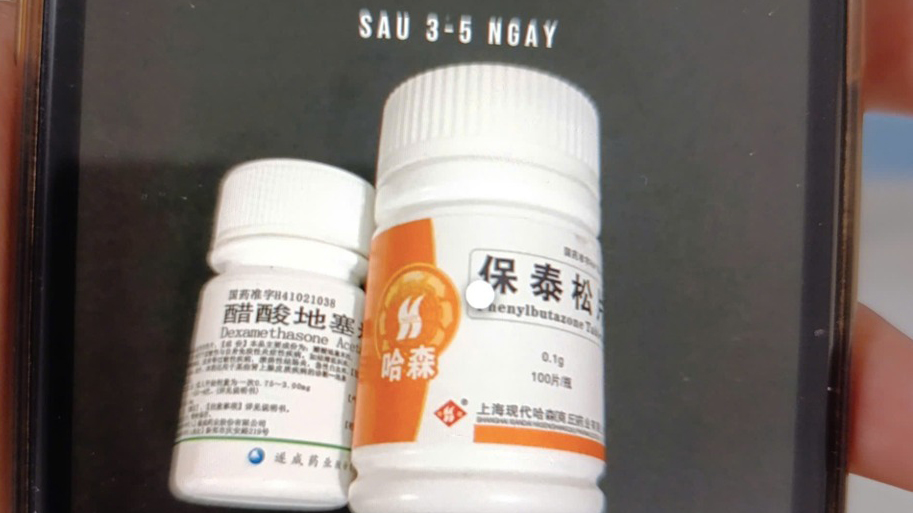 Bộ Y tế cảnh báo nguy cơ tử vong khi dùng thuốc chứa Phenylbutazone