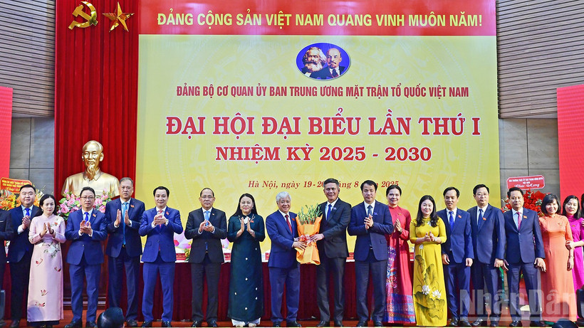 Đại hội đại biểu Đảng bộ Cơ quan Ủy ban Trung ương Mặt trận Tổ quốc Việt Nam lần thứ nhất