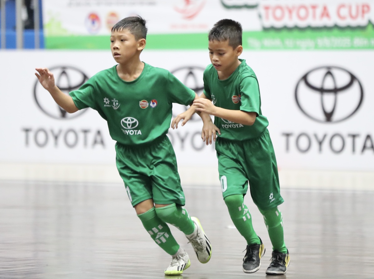 U9 Văn Tâm Đồng Nai ghi tên mình vào chơi vòng bán kết của giải.