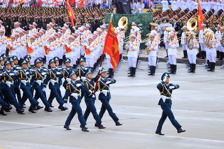 Khối sĩ quan Phòng không - Không quân.
