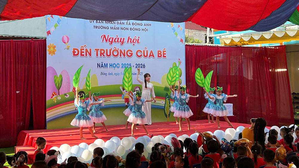 Học sinh Mầm non Đông Hội (xã Đông Anh) Học sinh Mầm non Đông Hội (xã Đông Anh)