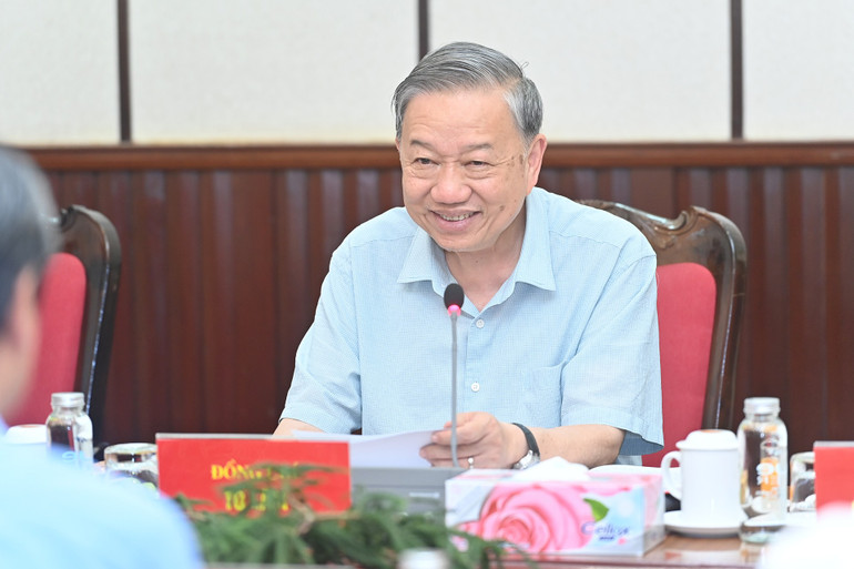 Tổng Bí thư Tô Lâm phát biểu tại cuộc họp. Tổng Bí thư Tô Lâm phát biểu tại cuộc họp.