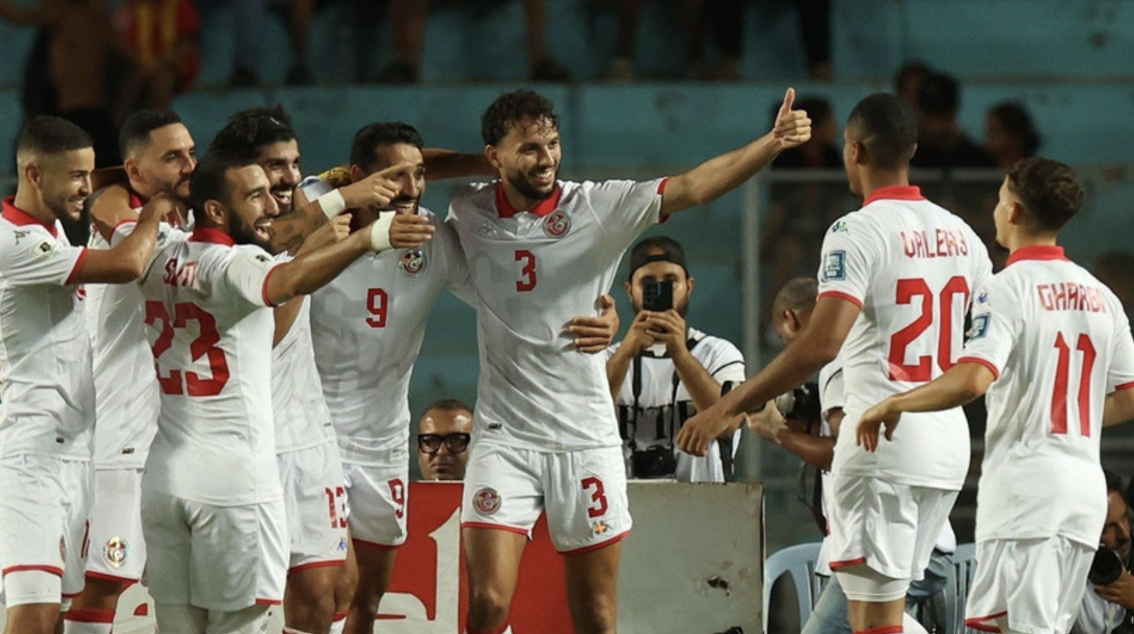 Tunisia là đội châu Phi thứ 2 giành vé dự World Cup 2026. Tunisia là đội châu Phi thứ 2 giành vé dự World Cup 2026.
