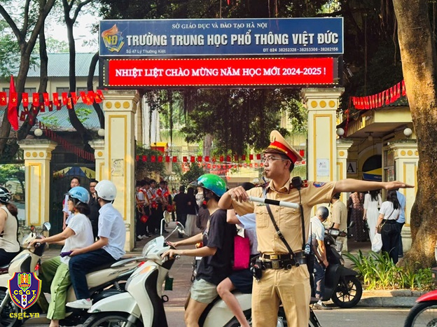 Hà Nội: Triển khai cao điểm xử lý học sinh vi phạm giao thông từ 12-9