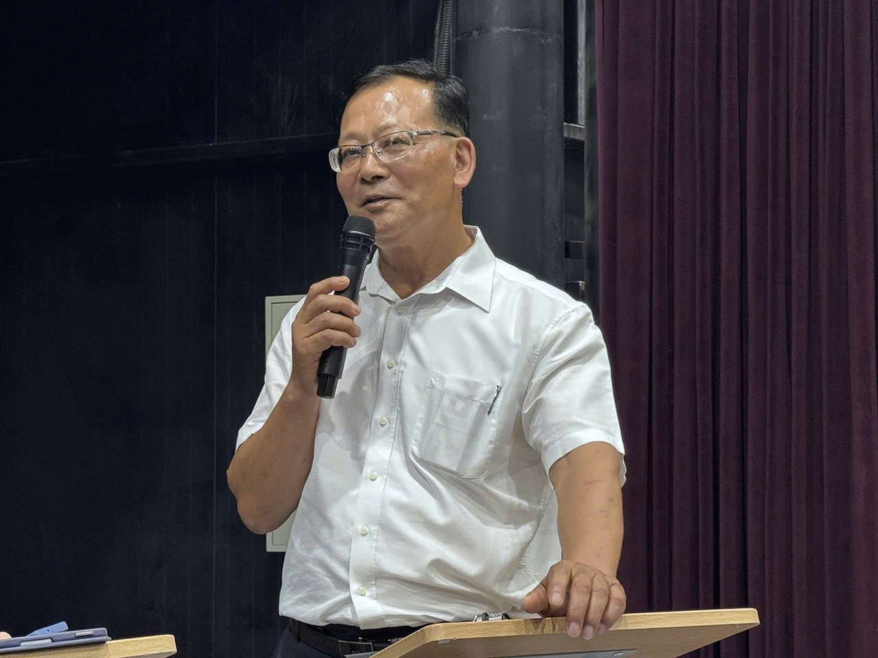 GS. Yang Young Mo, chuyên nghiên cứu trong lĩnh vực liên quan đến công nghiệp đóng tàu.