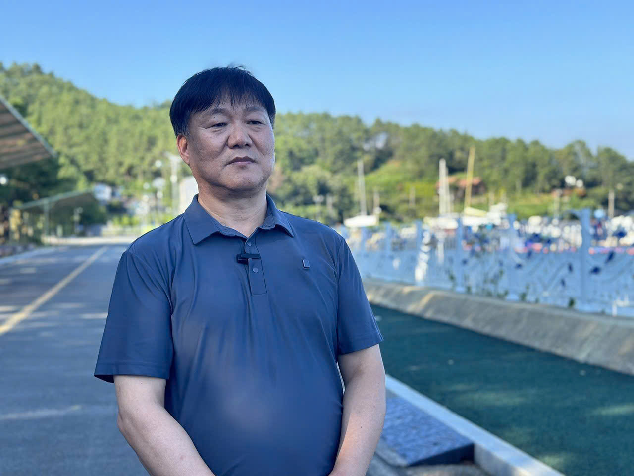 Ông Chang Hun Ju – Giám đốc Công ty VK Sunyang Shipbuilding.