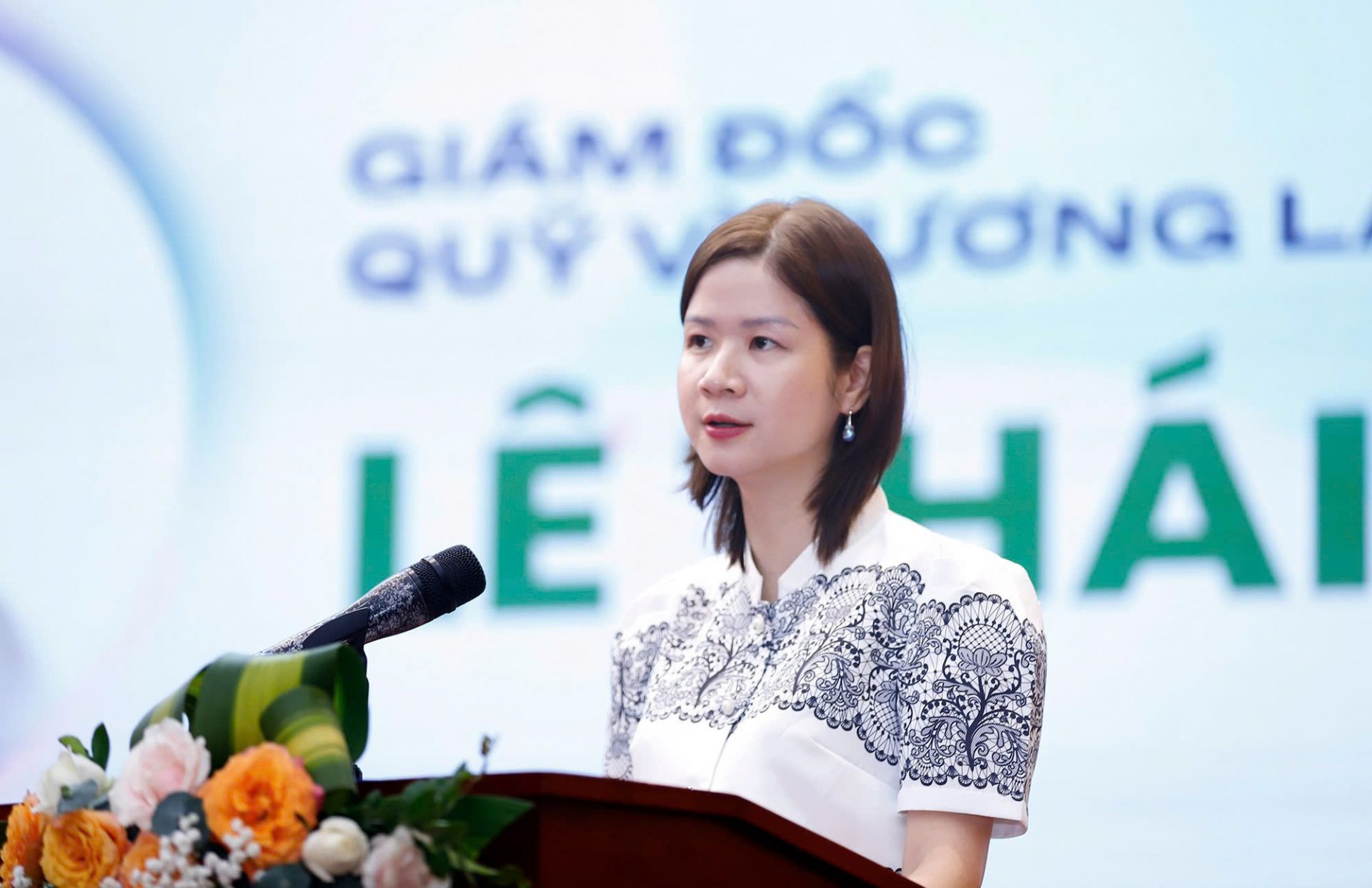 Bà Lê Thái Hà chia sẻ về thông điệp 