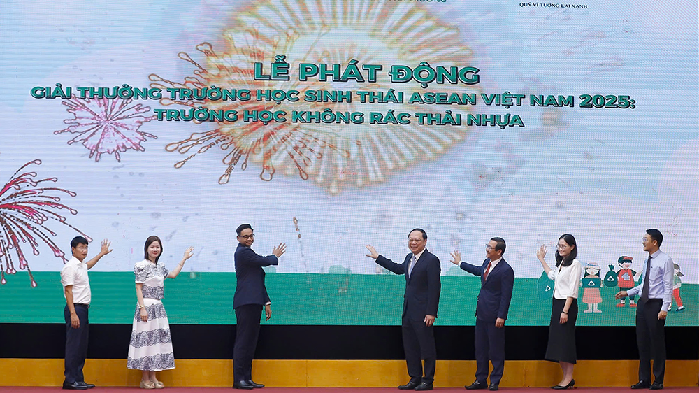Phát động Giải thưởng Trường học sinh thái ASEAN Việt Nam 2025