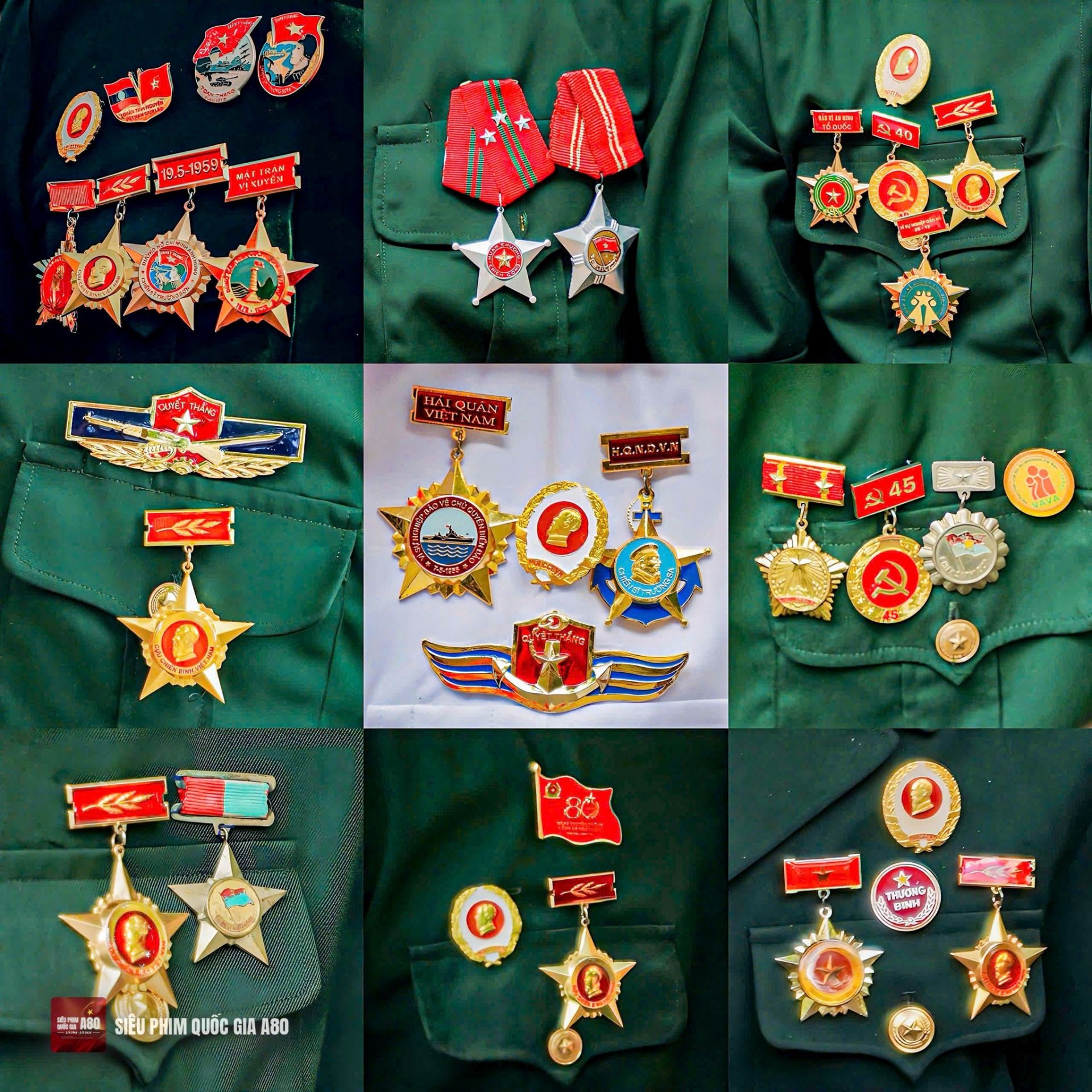 Những huân chương, huy hiệu của các Cựu chiến binh không chỉ là vật kỷ niệm, mà là chứng tích sống cho một thời hy sinh và chiến đấu thầm lặng.