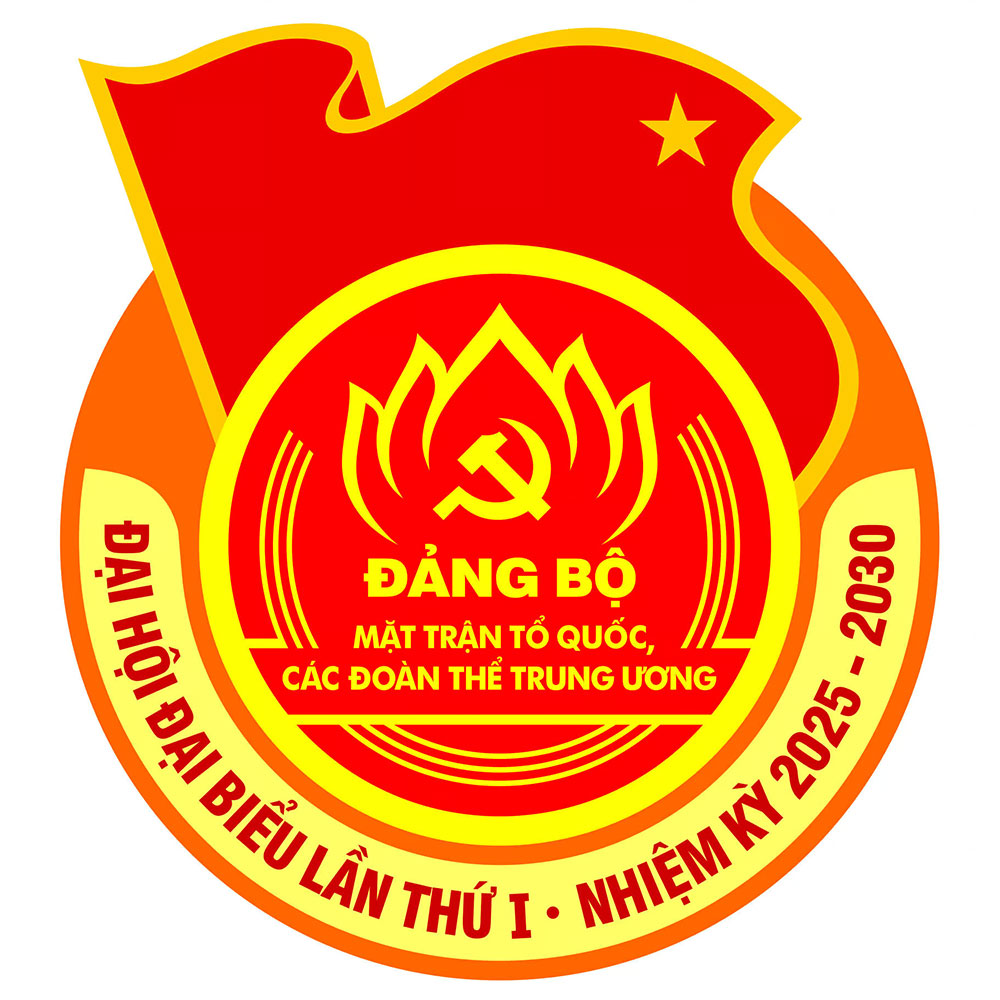 Logo Đại hội Đảng bộ MTTQ, các đoàn thể Trung ương. Logo Đại hội Đảng bộ MTTQ, các đoàn thể Trung ương.