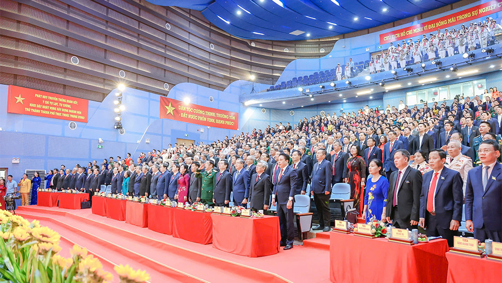Các đại biểu dự đại hội. Các đại biểu dự đại hội.