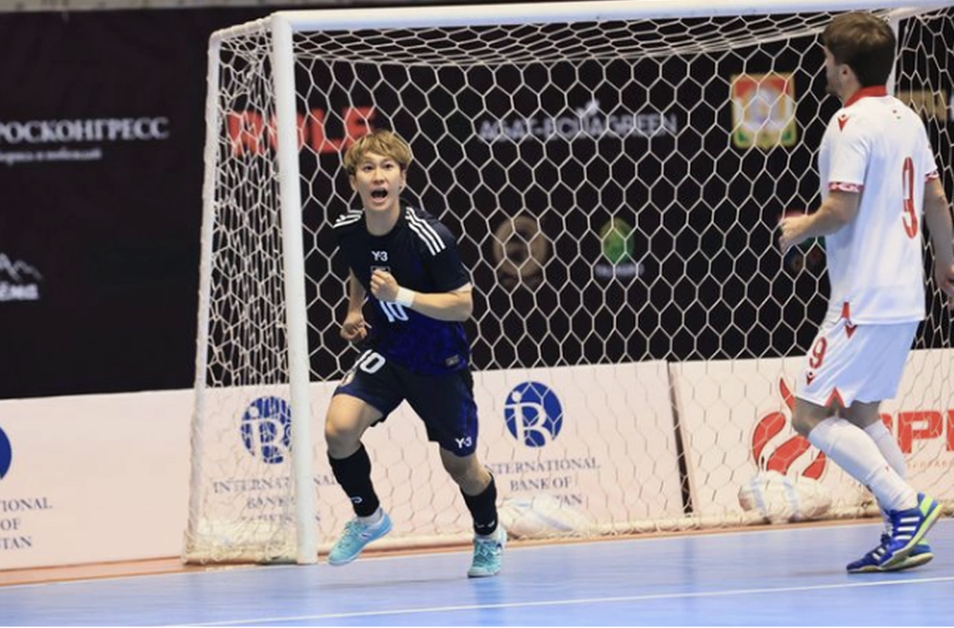 Đội tuyển futsal Nhật Bản đứng đầu bảng C vòng loại. Đội tuyển futsal Nhật Bản đứng đầu bảng C vòng loại.