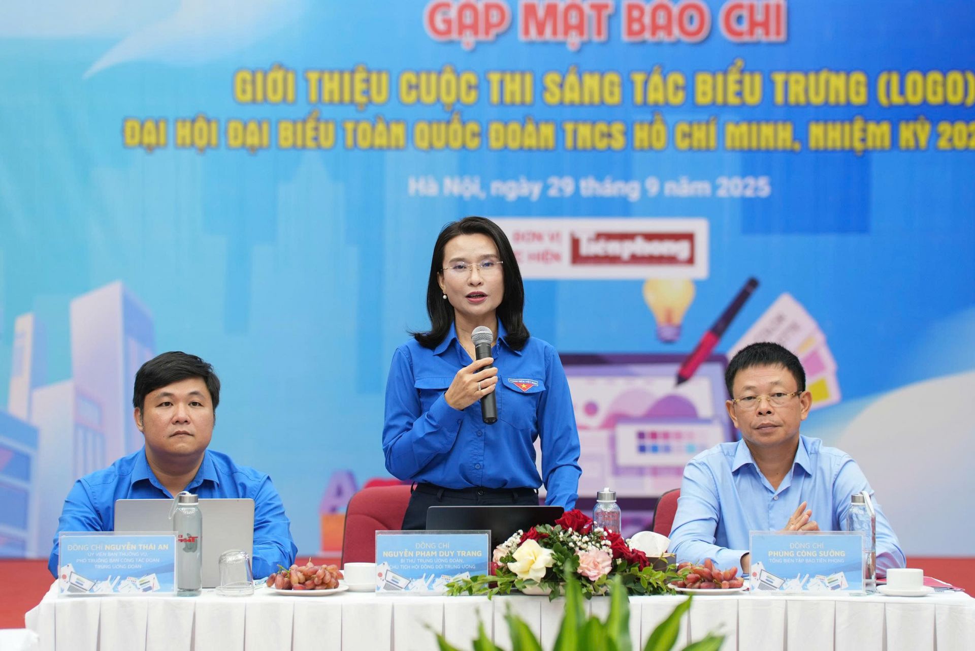 Bí thư T.Ư Đoàn Nguyễn Phạm Duy Trang kỳ vọng, cuộc thi