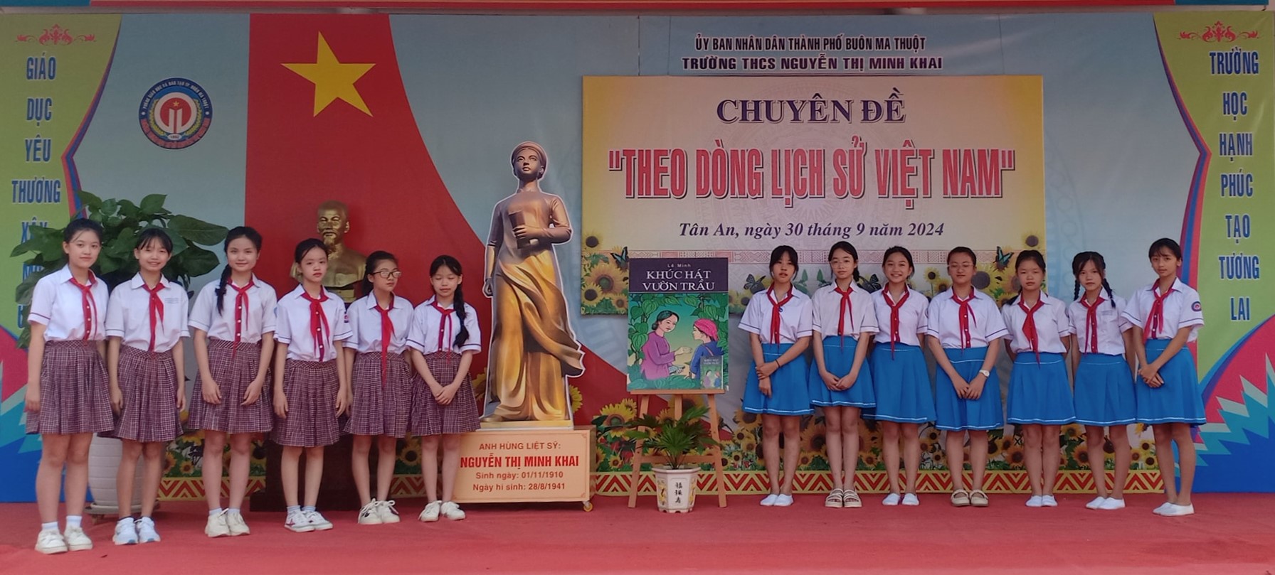 Thế hệ học sinh hôm nay luôn phát huy truyền thống của nhà trường.
