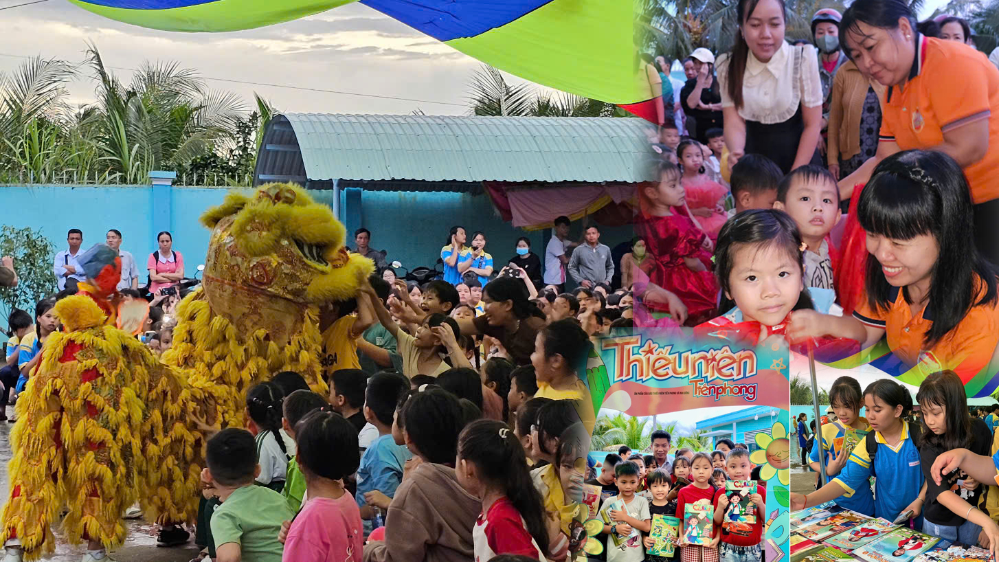 Mang Trung thu ấm áp đến với thiếu nhi Vĩnh Long