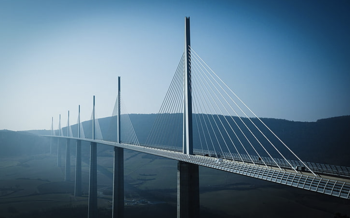Cầu Millau Viaduct.