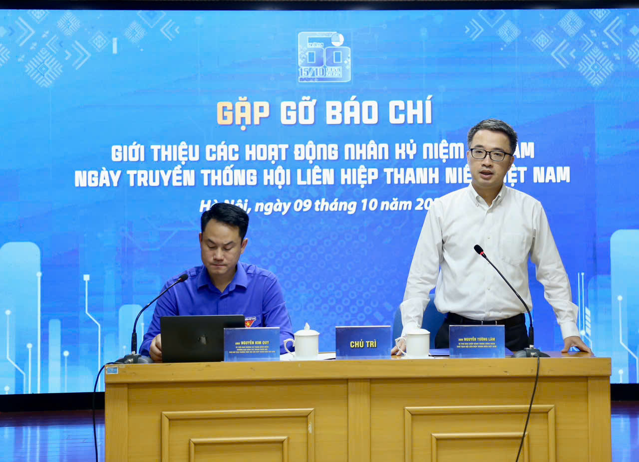 Anh Nguyễn Tường Lâm phát biểu tại chương trình. Anh Nguyễn Tường Lâm phát biểu tại chương trình.