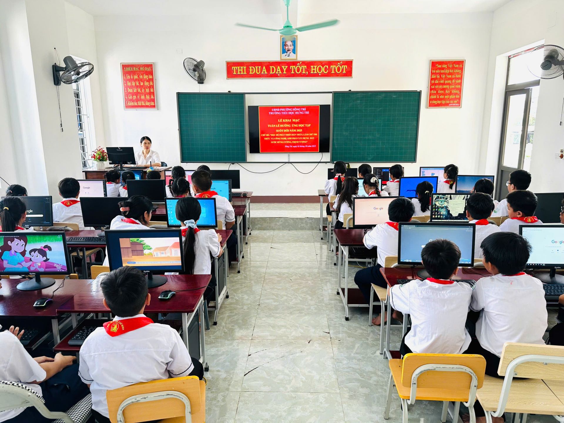 Hưởng ứng tuần lễ học tập suốt đời năm 2025, tại liên đội trường Tiểu học Hưng Trí Hưởng ứng tuần lễ học tập suốt đời năm 2025, tại liên đội trường Tiểu học Hưng Trí