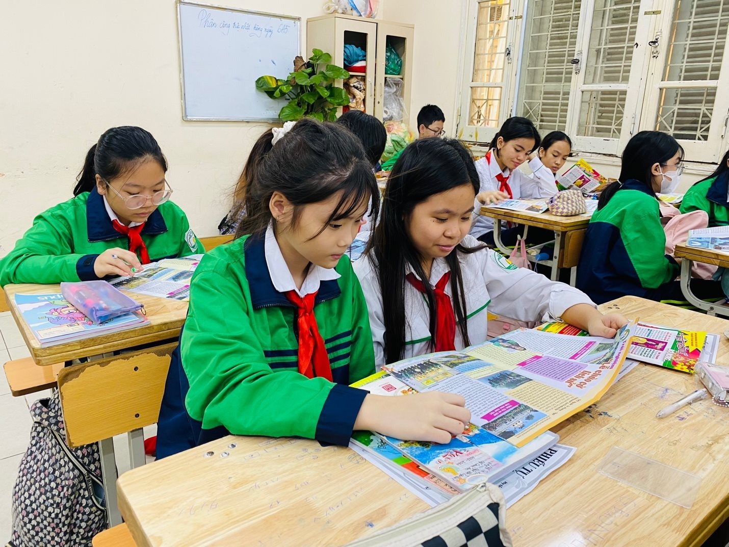 Trường THCS Nguyễn Tri Phương luôn quan tâm lan tỏa văn hóa đọc đến với học trò. Trường THCS Nguyễn Tri Phương luôn quan tâm lan tỏa văn hóa đọc đến với học trò.