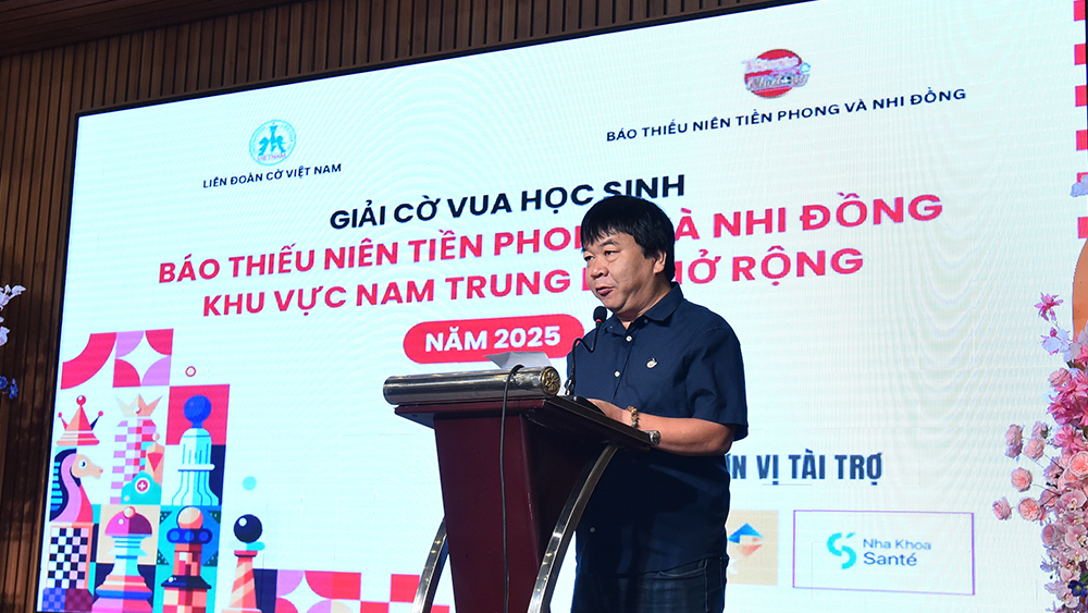 Phó Tổng Biên tập Thường trực Báo TNTP&NĐ phát biểu khai mạc Phó Tổng Biên tập Thường trực Báo TNTP&NĐ phát biểu khai mạc