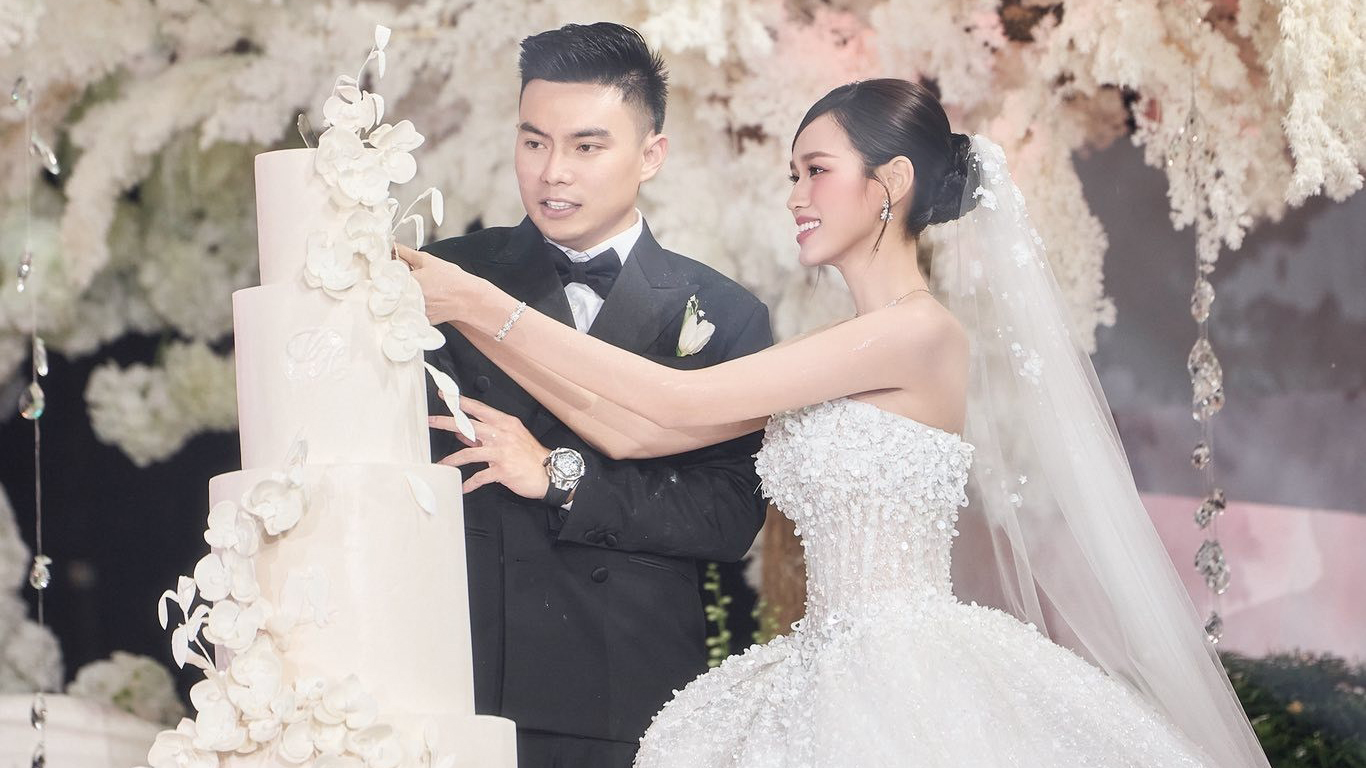 Trọn bộ ảnh cực nét đám cưới Đỗ Thị Hà